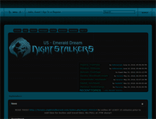 Tablet Screenshot of forums.nightstalkersed.com